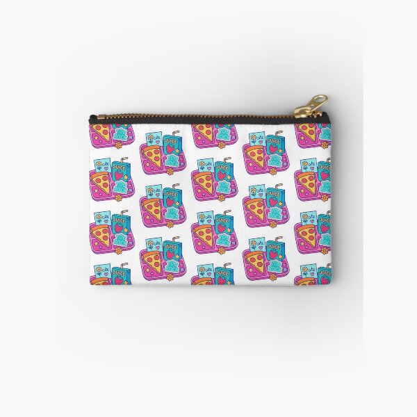 Item preview, Back to school maximalist design with colorful lunch items and motivational notes, AI Generated designed and sold by dvoevnore.