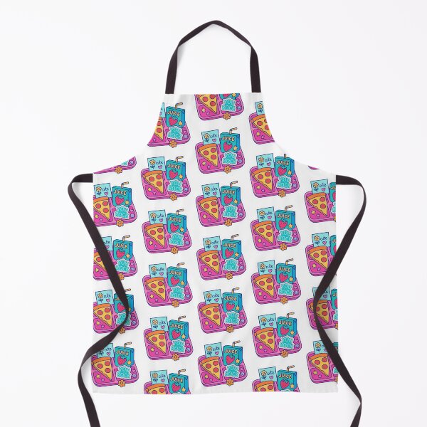 Item preview, Back to school maximalist design with colorful lunch items and motivational notes, AI Generated designed and sold by dvoevnore.