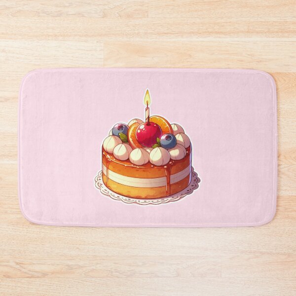 Item preview, Anime Cake – Colorful Kawaii Dessert | Cute Manga Style Food designed and sold by Sugar Wisdom .