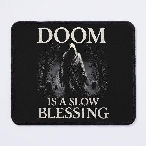 Item preview, Doom Metal Slogan designed and sold by Krossgor.