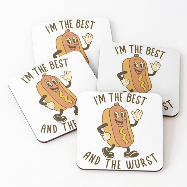 Item preview, I'm The Best and The Wurst designed and sold by Texterns.