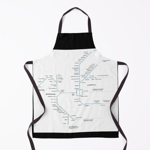 Item preview, Liverpool Birkenhead Transport Map designed and sold by KALEIDOSCOPE UK.