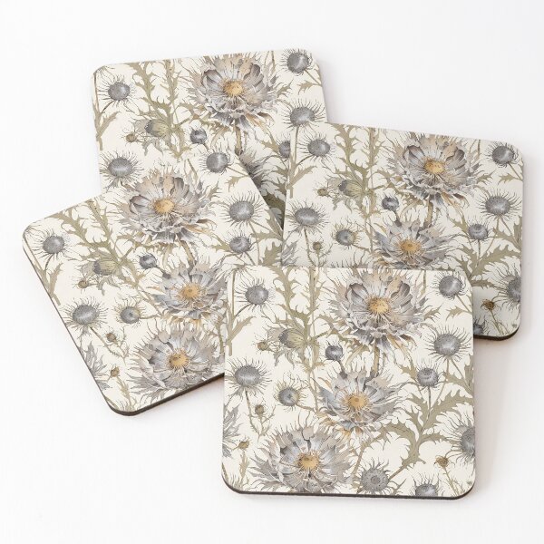 Item preview, Flowers and Leaves in Rustic Tones on a Cream Background designed and sold by CoolPixels.