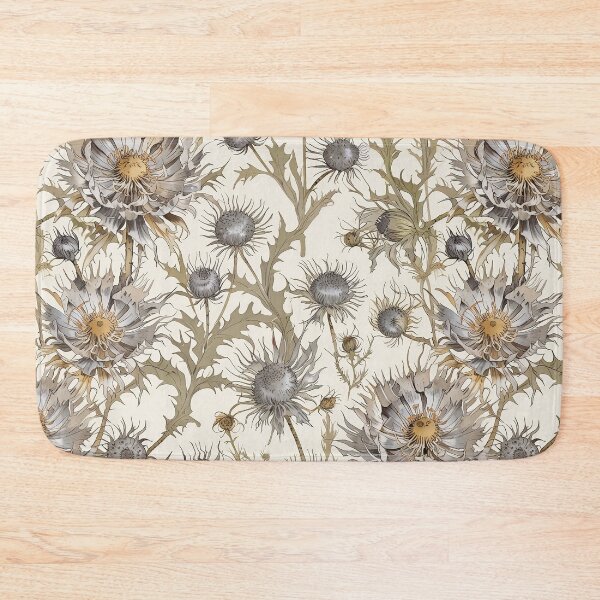 Item preview, Flowers and Leaves in Rustic Tones on a Cream Background designed and sold by CoolPixels.