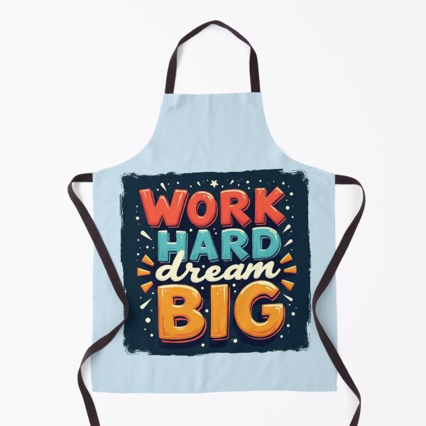 Item preview, work hard, dream big designed and sold by 2DKH.