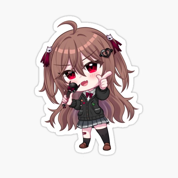 Vista previa del artículo con la obra «Neuro Chibi malvado», diseñado y vendido por Kate27sun.