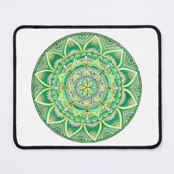 Item preview, Anahata - Heart Chakra Mandala Energy Healing Reiki designed and sold by mandalasouldesigns.