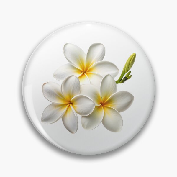 Item preview,  Captivating frangipani blossoms embody tropical elegance and serenity. designed and sold by Pram106.