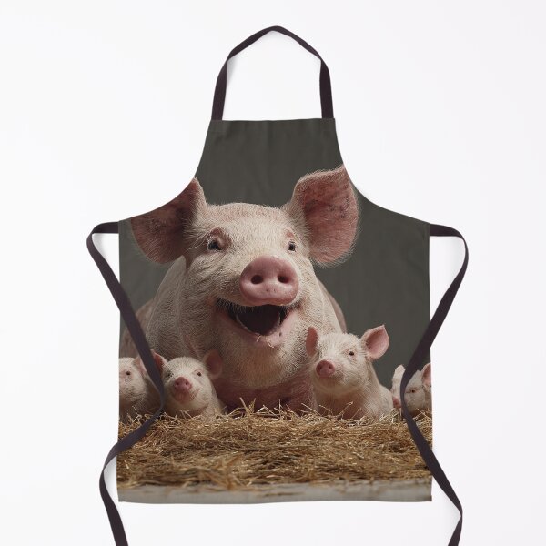 Item preview, A pig and her piglets designed and sold by sheptonian.
