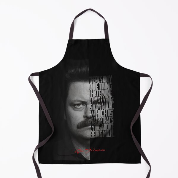 Item preview, Ron Swanson Quote – Skim Milk is Lying About Being Milk designed and sold by Enea Kelo.