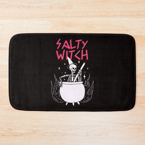 Artikelvorschau, Halloween Shirt Salty Witch Witchcraft Skeleton entworfen und verkauft von 6Salty-Witch6.