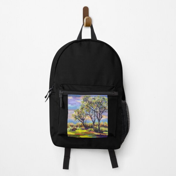 Artikelvorschau, Zeitgenössische australische Landschaft mit Bäumen, Acrylgemälde entworfen und verkauft von Tahnja Wolter.