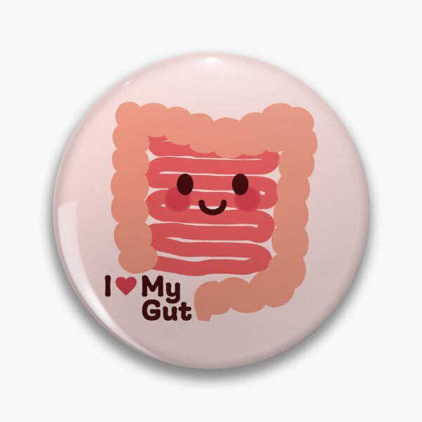 Item preview, I Love My Gut – Cute Smiling Intestines designed and sold by OEKAKIYASAN.