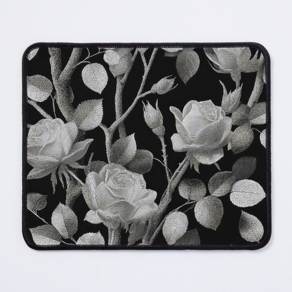Item preview, Black and Silver Roses designed and sold by thewandswant.