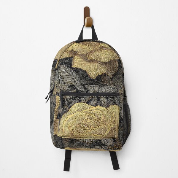 Item preview, Gold Etched Rose Pattern designed and sold by thewandswant.