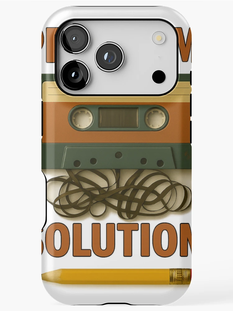 Thumbnail 1 of 4, iPhone Case, Problem 90' designed and sold by RetroCode.