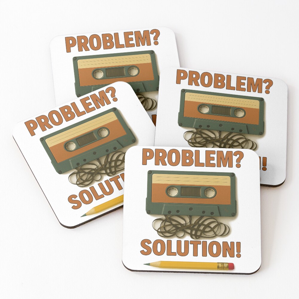 Item preview, Coasters (Set of 4) designed and sold by RetroCode.