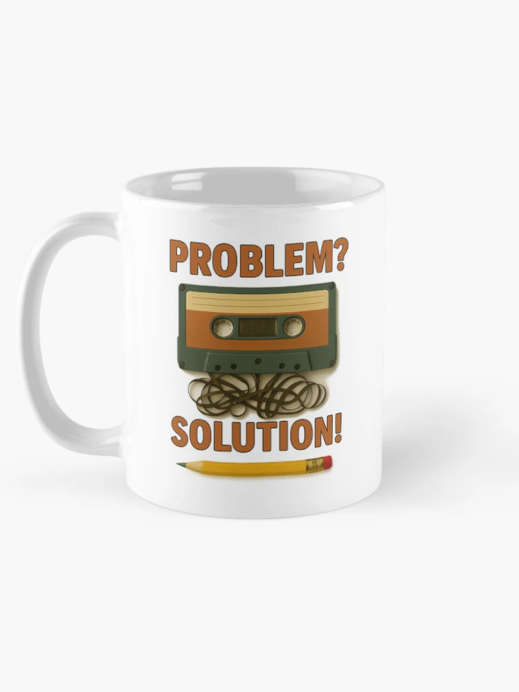 Thumbnail 5 of 6, Coffee Mug, Problem 90' designed and sold by RetroCode.