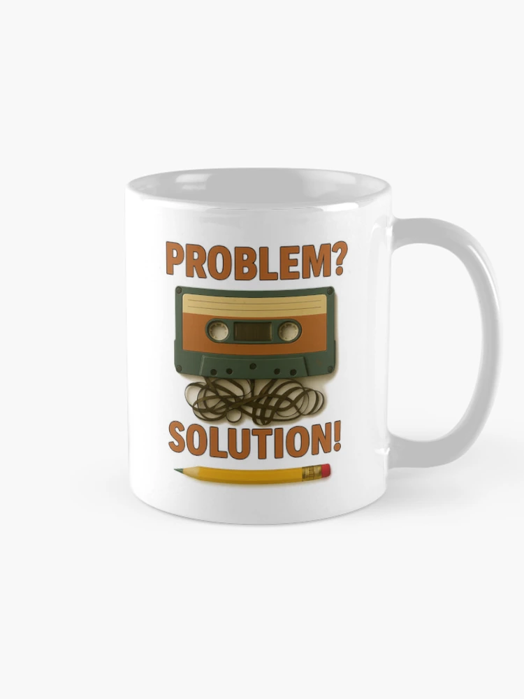 Thumbnail 3 of 6, Coffee Mug, Problem 90' designed and sold by RetroCode.
