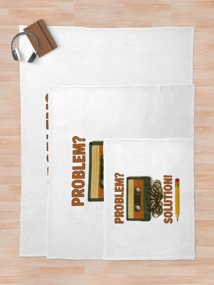 Thumbnail 5 of 6, Throw Blanket, Problem 90' designed and sold by RetroCode.