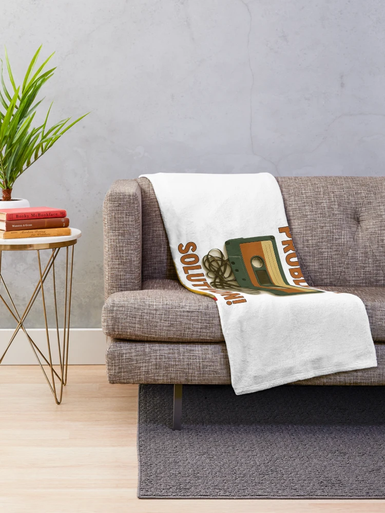 Thumbnail 2 of 6, Throw Blanket, Problem 90' designed and sold by RetroCode.