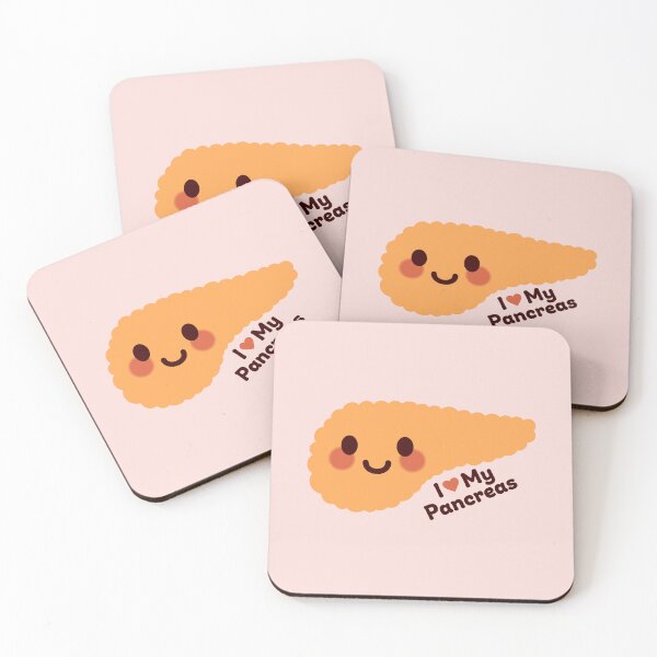 Item preview, I Love My Pancreas – Cute Smiling Pancreas designed and sold by OEKAKIYASAN.