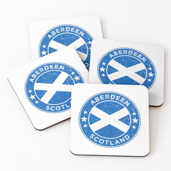 Item preview, Aberdeen Scotland Granite City Pride Scottish Flag Design designed and sold by ArtByKatti.