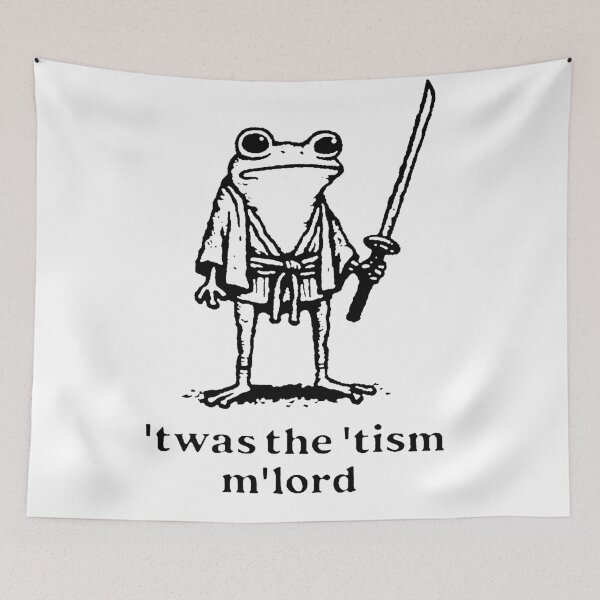 Item preview, ‘Twas The ‘Tism M’Lord designed and sold by Buntrockstore.