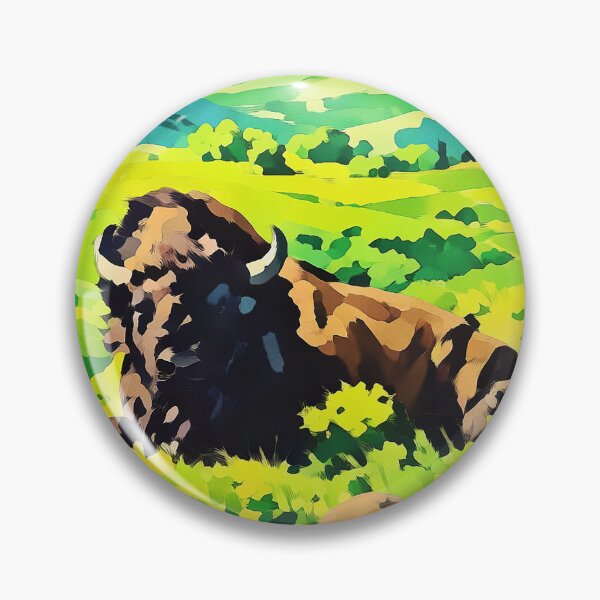 Artikelvorschau, Bisons in den Wichita Mountains in Oklahoma entworfen und verkauft von RobynPeters1836.