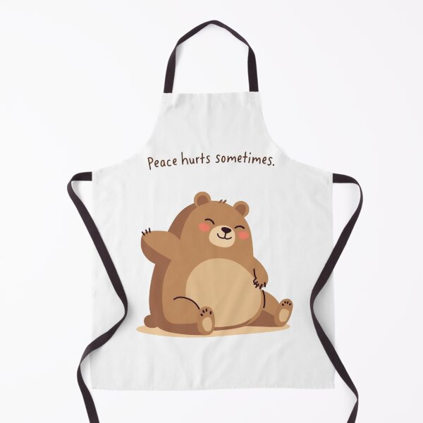 Item preview, Meditating Bear with Sore Back designed and sold by ZenAnimal.