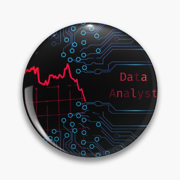 Item preview, Data Analyst – Tech Circuit Graph Design for Data Scientists & Engineers designed and sold by ProDesignByMK.