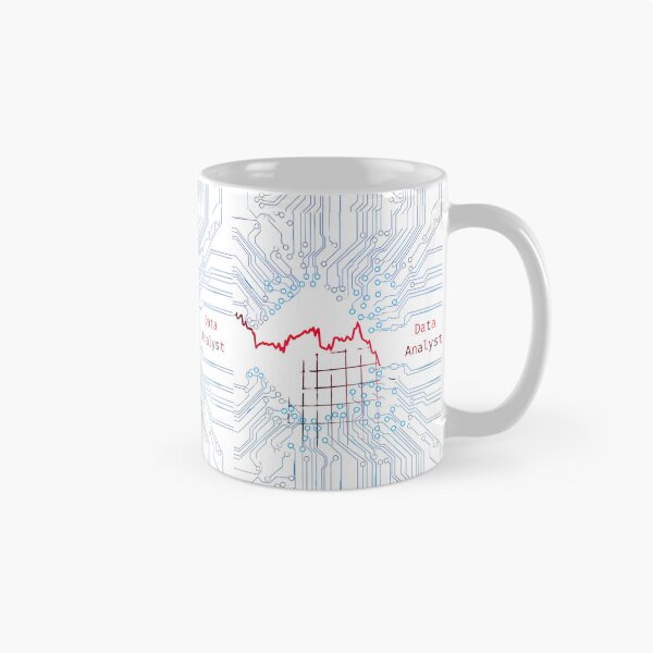 Item preview, Data Analyst – Tech Circuit Graph Design for Data Scientists & Engineers designed and sold by ProDesignByMK.