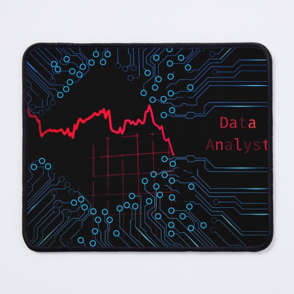 Item preview, Data Analyst – Tech Circuit Graph Design for Data Scientists & Engineers designed and sold by ProDesignByMK.