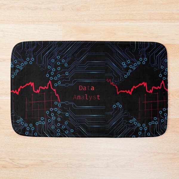 Item preview, Data Analyst – Tech Circuit Graph Design for Data Scientists & Engineers designed and sold by ProDesignByMK.