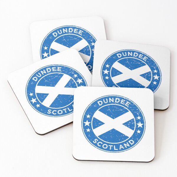 Item preview, Dundee Scotland Waterfront City Scottish Flag Heritage Design designed and sold by ArtByKatti.