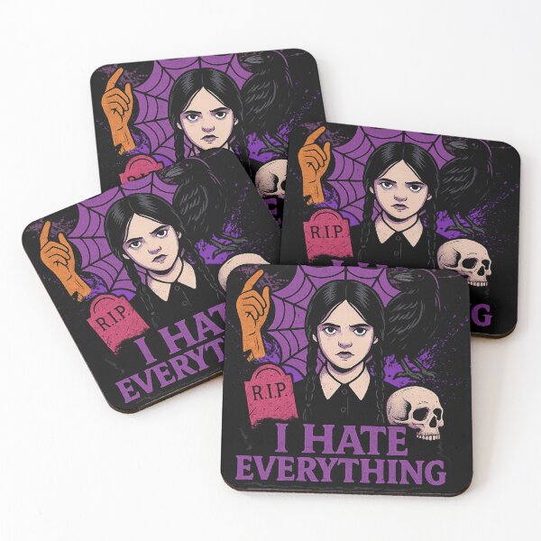 Item preview, Dark Sarcasm & Gothic Attitude | I Hate Everything | Gothic Alternative Sarcastic Art designed and sold by EnchantedDesigns .