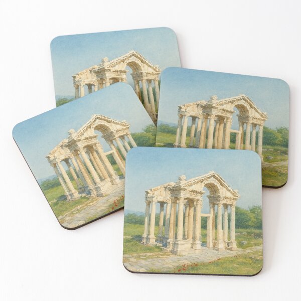 Item preview, Tetrapylon, Where Silence Meets the Sacred - Aydin, Turkey designed and sold by PixelPastoral.