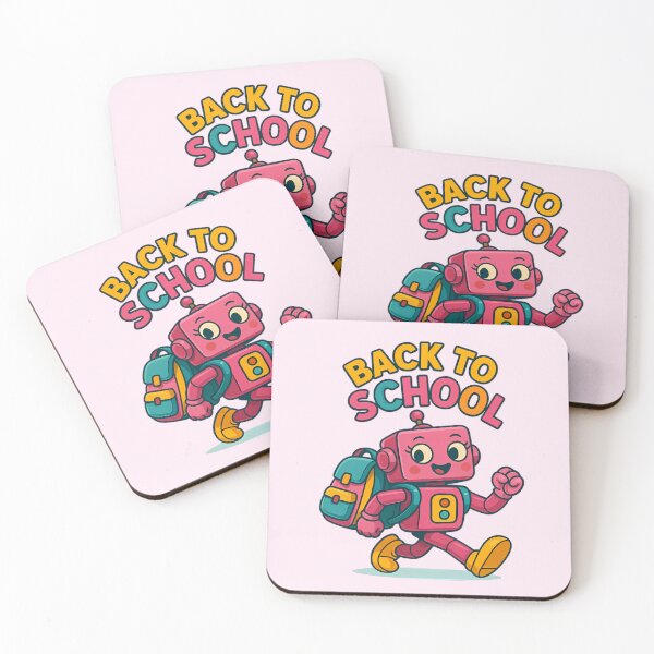Item preview, Pink Robot - Back to School Girl designed and sold by OMdesign10.