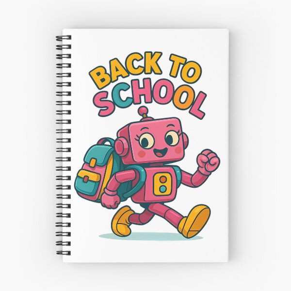 Item preview, Pink Robot - Back to School Girl designed and sold by OMdesign10.