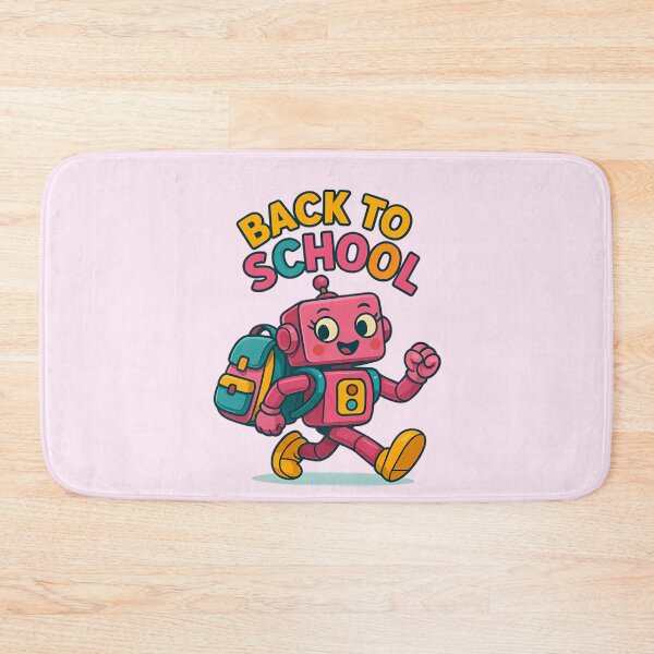 Item preview, Pink Robot - Back to School Girl designed and sold by OMdesign10.