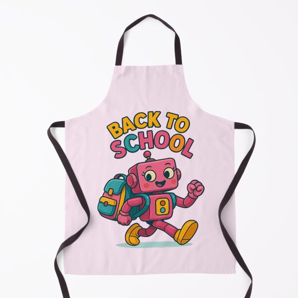 Item preview, Pink Robot - Back to School Girl designed and sold by OMdesign10.