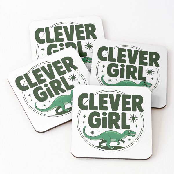 Item preview, Clever Girl, Dino, Dinosaur designed and sold by graphic-genie.