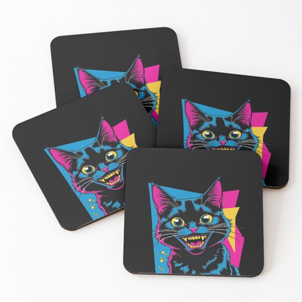 Item preview, The Black Cat Strikes Again with a Sinister Grin in Meow-lloween Nightmare. designed and sold by AddyTae.