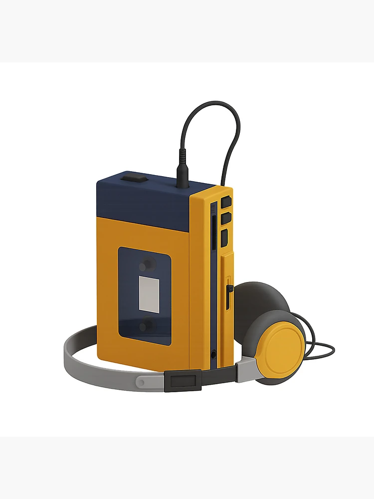 Thumbnail 5 of 5, Coasters (Set of 4), Walkman designed and sold by RetroCode.