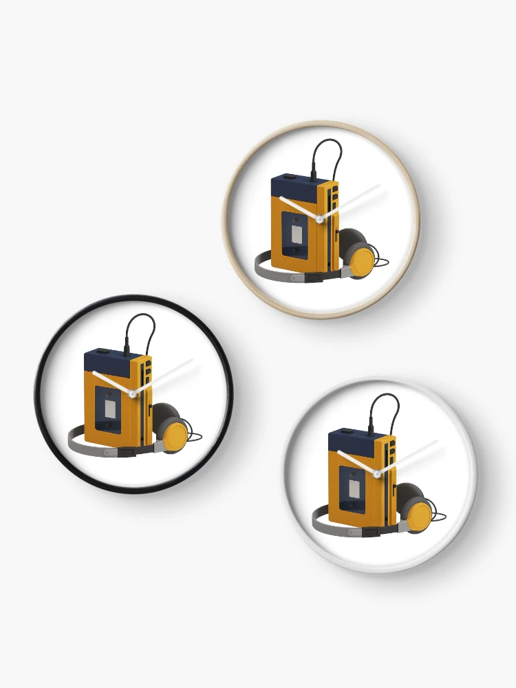 Thumbnail 3 of 4, Clock, Walkman designed and sold by RetroCode.