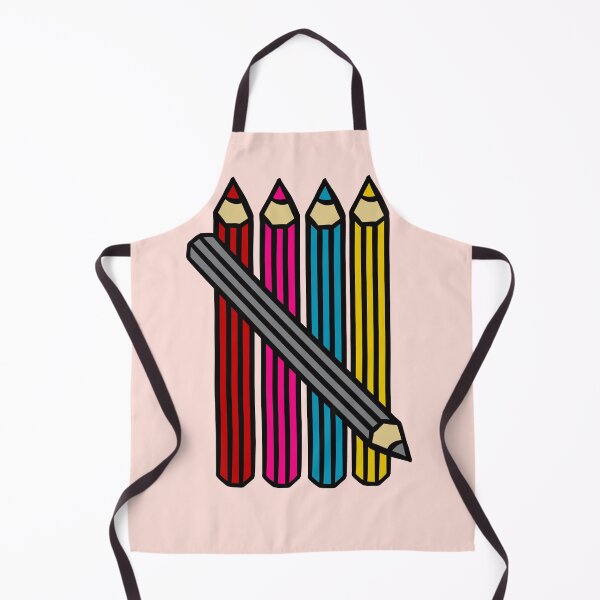 Item preview, Colorful Modern Pencil Art Print – Digital Download, Pop Art Wall Decor, Bold School Supplies Illustration, Contemporary Home Office Art designed and sold by Sketchymindbyp.