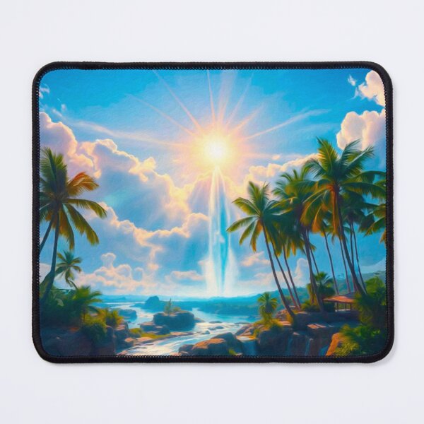 Arteman Inspiration - Collection Oasis Paradisiaque - "Présence Majestueuse" Tapis de souris