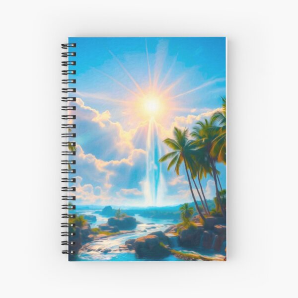 Arteman Inspiration - Collection Oasis Paradisiaque - "Présence Majestueuse" Cahier à spirale