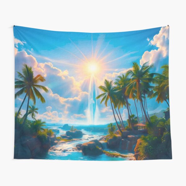 Arteman Inspiration - Collection Oasis Paradisiaque - "Présence Majestueuse" Tentures