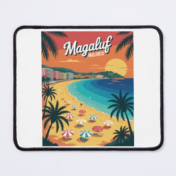 Item preview, Magaluf Mallorca Spain Sunset Retro Vintage Beach Design | Holiday, Sea & Summer Vibes designed and sold by pod24.